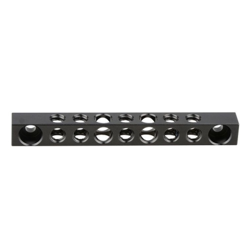 CAMVATE Cool Black Aluminum Cheese Bar with 1/4-20 Thread Hole for Monitor