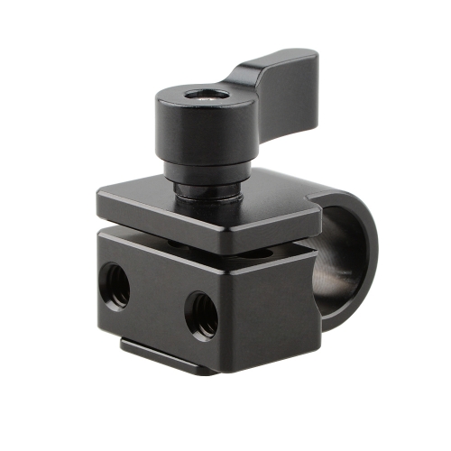 CAMVATE Shoe Mount to 15mm Rod Clamp Adapter