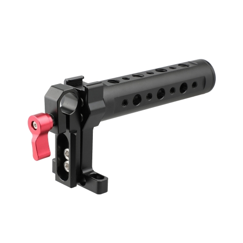 CAMVATE Top Cheese Handle with Rod Clamp (Red Wingnut) for GH5, 5DMarkIII