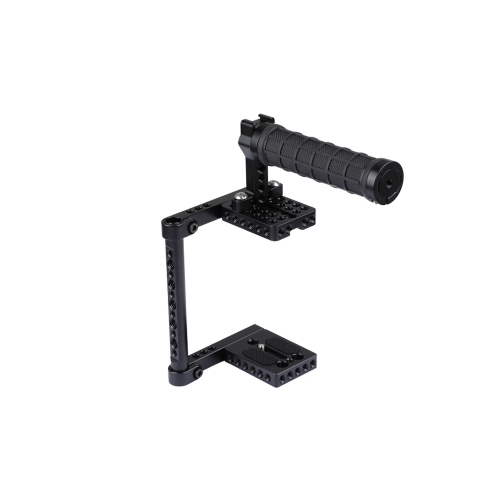 CAMVATE Universal Camera Cage Rig With Tripod Mount Baseplate For Canon Nikon Sony Panasonic