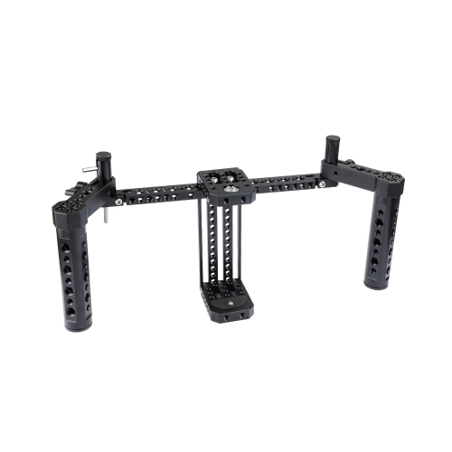 CAMVATE Compact Monitor Cage Rig With Adjustable Cheese Handgrip Ideal For 7" LCD Monitor