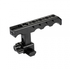 CAMVATE Quick Release NATO Top Cheese Handle With NATO Safety Rail For DSLR Camera Cage Rig