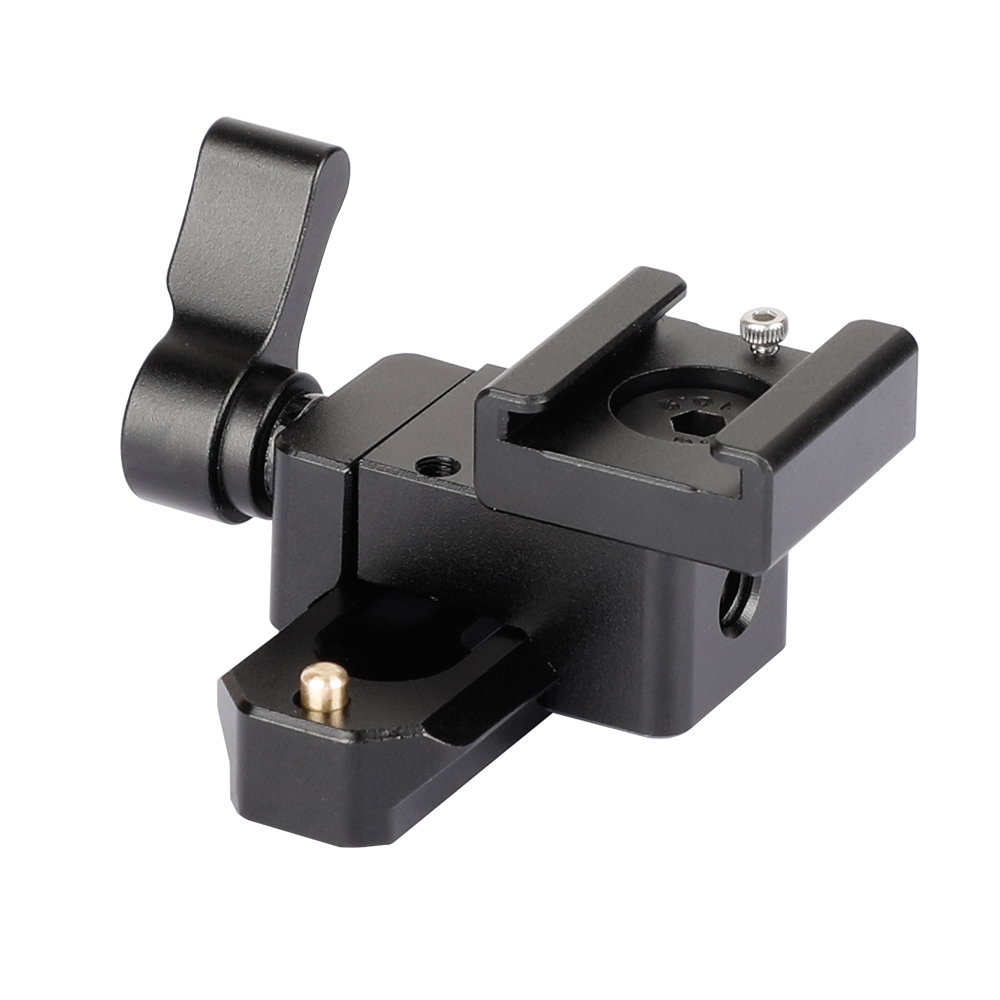 CAMVATE Quick Release Clamp( Black Wingnut) & Cold Shoe Mount Adapter ...