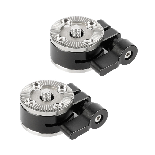 CAMVATE Versatile ARRI Rosette Double Sided Mounting Adapter  With M6 Threads (A Pair)