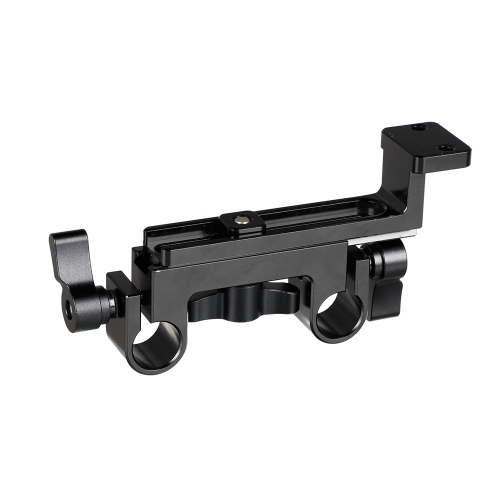 CAMVATE 15mm Dual Rod Clamp With Vertical Connecting Plate