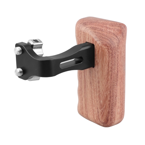 CAMVATE Reversible Wooden Hand Grip Medium Size With 1/4"-20 Thumbscrew Knob (Right Side)