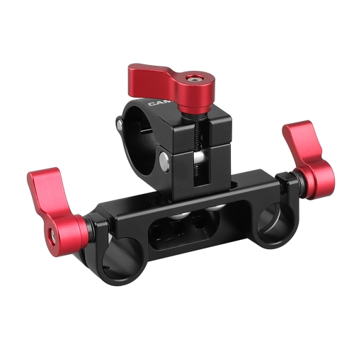 CAMVATE 25mm Rod Clamp For DJI Ronin-M Stabilizer + 15mm Dual Rod Clamp With 1/4" Mounting Points & Groove