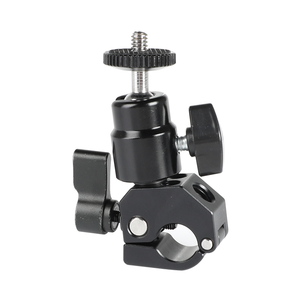 CAMVATE Heavy-Duty C Clamp Articulated 1/4-20 Ball Head Support Holder ...