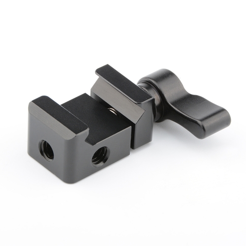 CAMVATE Standard NATO Rail Clamp Quick Release Swat Rail Clamp With 1/4"-20 Mounting Points