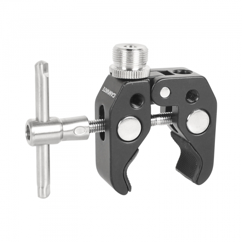 CAMVATE Crab clamp with 5/8"-27 thread for microphones