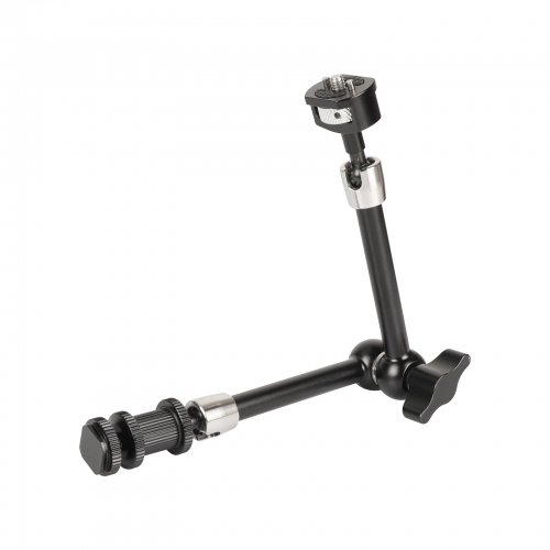 CAMVATE Multi-purpose 11'' Magic Arm With 1/4''-20 Male Threads & Locating Pins & Shoe Mount Adapter