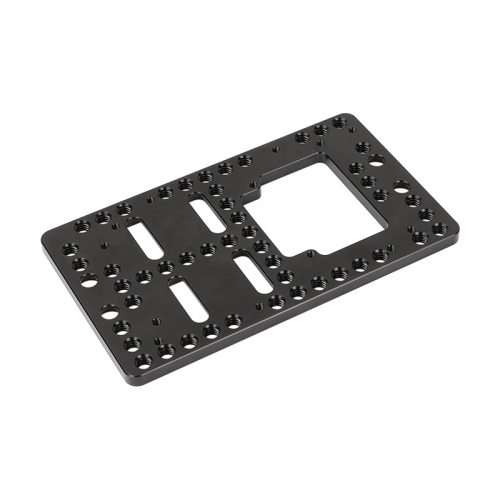 CAMVATE Aluminum Cheese Plate Battery Backboard For IDX P-V2 Quick Release V Mount Camera Plate (Exclusive Use)