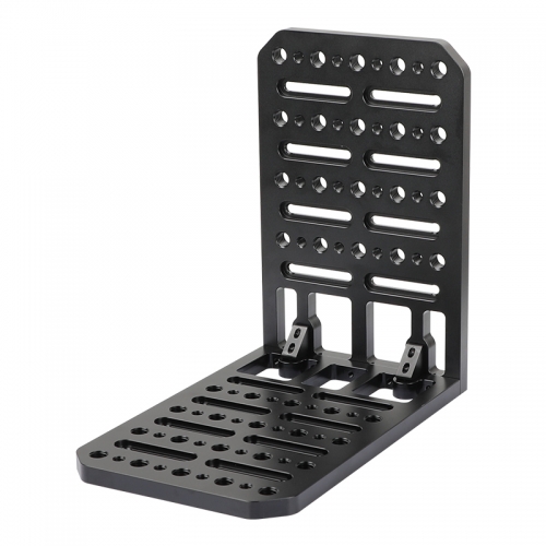 CAMVATE Double Cheese Plate L Type Extension Mounting Platform With 1/4" & 3/8" Thread Holes For Camcorder / ARRI 12" Dovetail Plate