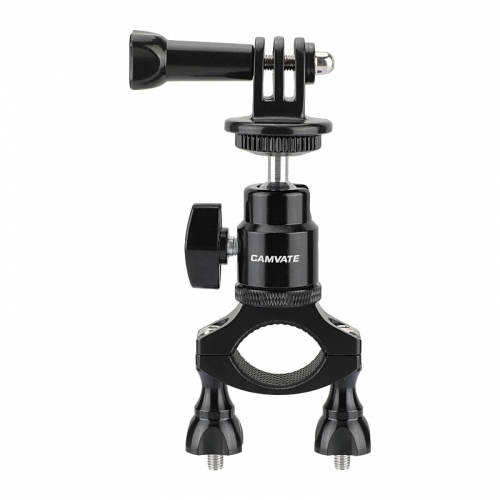 CAMVATE Rod Clamp Mount Holder (18mm -32mm) With Adjustable GoPro Monopod Mount Adapter For HD HERO 1 2 3 4