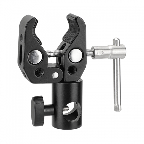 CAMVATE Multi-purpose Super Crab Clamp With 16mm Light Stand Head Adapter