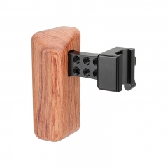 CAMVATE DSLR Wood Wooden Handle Grip (Left Hand)