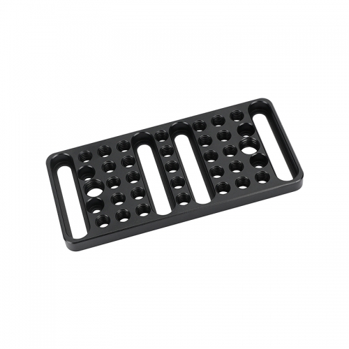 CAMVATE Versatile Cheese Plate Mounting Extension Platform With Multiple 1/4" & 3/8" Thread Holes For DLSR Camera Cage Kit