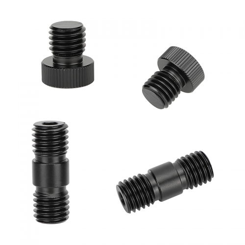 CAMVATE 15mm Rod Plug and Connector Set with M12 Thread (4-Pack)